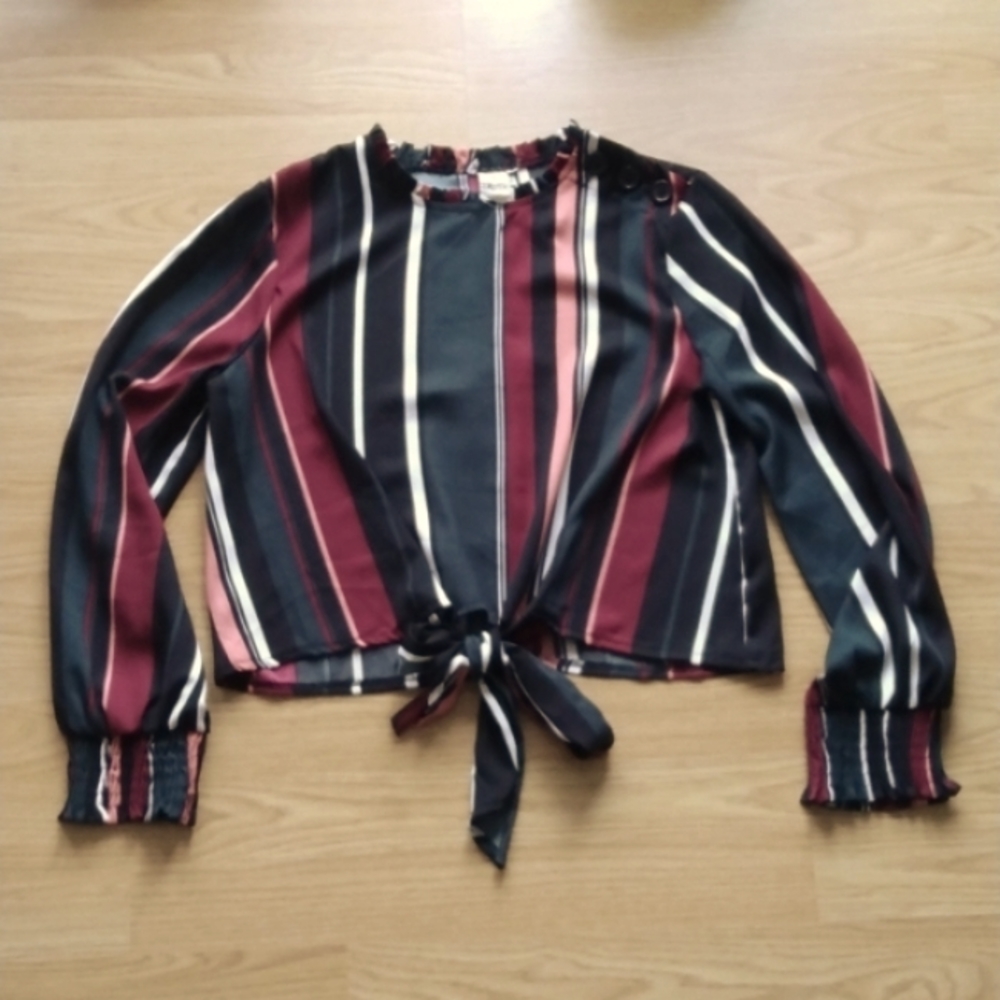 Live 4 Truth Striped Blouse | Size Medium